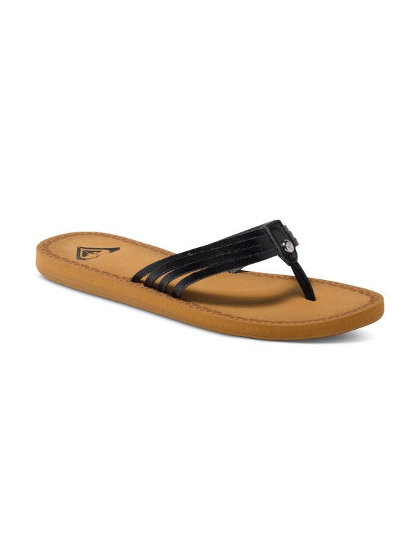 roxy, Girl's 7-14 Riviera Sandals, BLACK (blk) 0 Girl's 7-14 Riviera Sandals ARGL100094 Roxy
