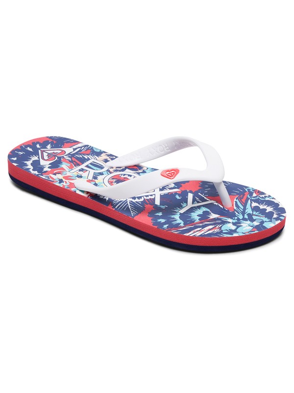roxy, Tahiti - Teenslippers voor Meisjes, WHITE/MULTI (hmt) 0 Tahiti - Teenslippers voor Meisjes White ARGL100181 Roxy