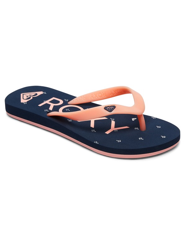 roxy, Tahiti VI - Flip-Flops for Girls, NAVY (nvy) 0 Tahiti VI - Flip-Flops for Girls Blue ARGL100181 Roxy