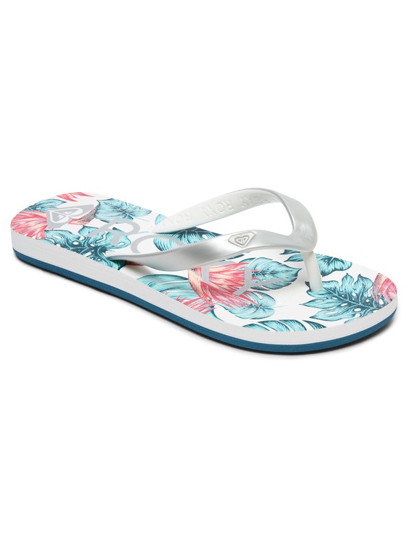 0 Tahiti VI - Flip-Flops for Girls Grey ARGL100181 Roxy