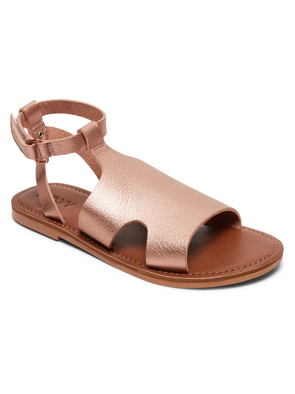 roxy, Girls 7-14 Rosa Sandals, ROSE GOLD (rsg) 0 Girls 7-14 Rosa Sandals Orange ARGL200069 Roxy