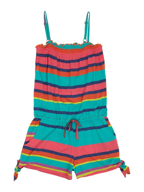 roxy, Girls 7-14 Sweet Cake Romper, SPECTRA GREEN HEATHERED MULTI (gnq3) 0 Girls 7-14 Sweet Cake Romper ARGNS00022 Roxy