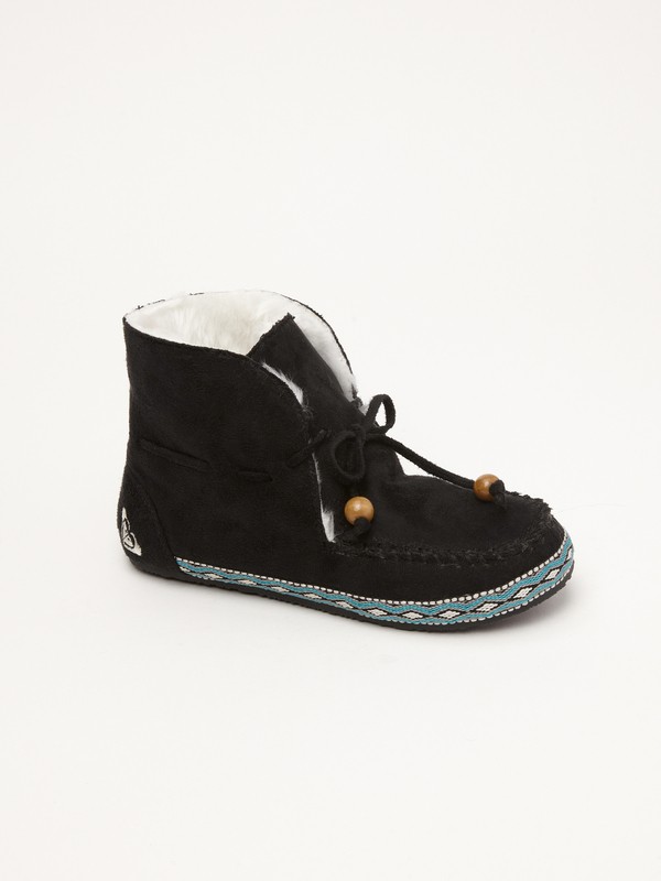 roxy, Girls 7-14 Chestnut Slippers, BLACK (blk) 0 Girls 7-14 Chestnut Slippers ARGP100005 Roxy