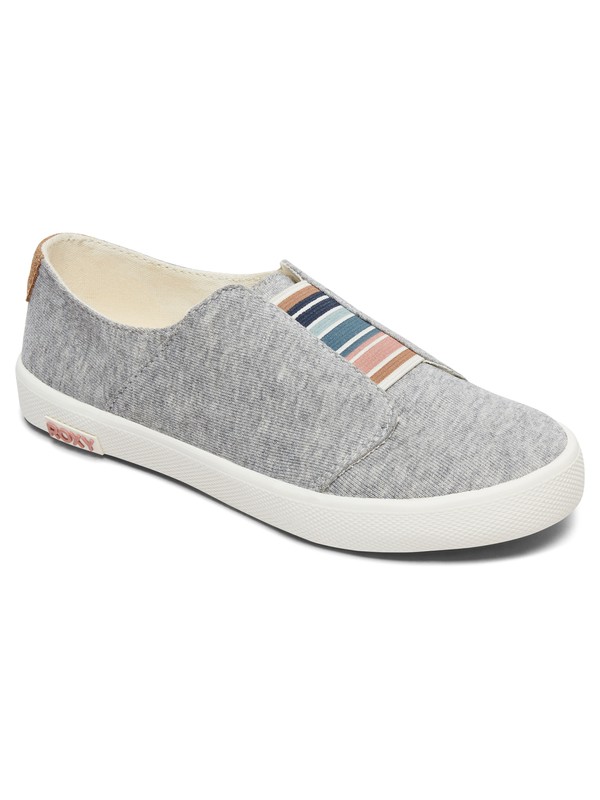 roxy, Girls 7-14 Rocco Shoes, HEATHER GREY (htr) 0 Girls 7-14 Rocco Shoes ARGS300025 Roxy