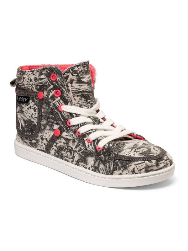 roxy, Girls 7-14 Bobbie Shoes, BLACK GEO (bk1) 0 Girls 7-14 Bobbie Shoes ARGS600014 Roxy