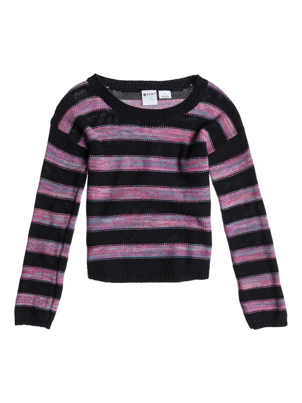 roxy, SUGAR MOSS, LOLA TRUE BLACK STRIPE (kvj3) 0 SUGAR MOSS ARGSW03003 Roxy