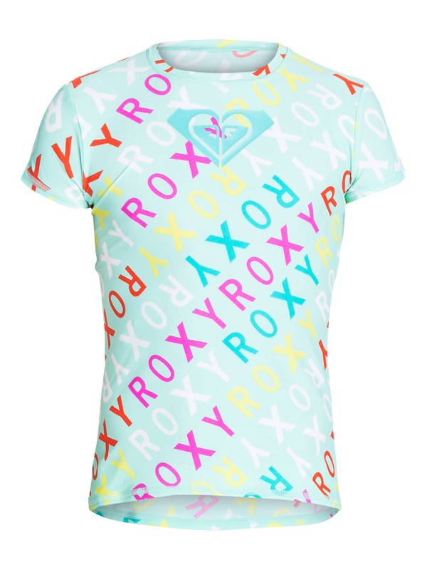 roxy, SURFS UP SS RASHGUARD, SURFS UP LOGO CABBAGE (gea6) 0 SURFS UP SS RASHGUARD ARGWR03005 Roxy