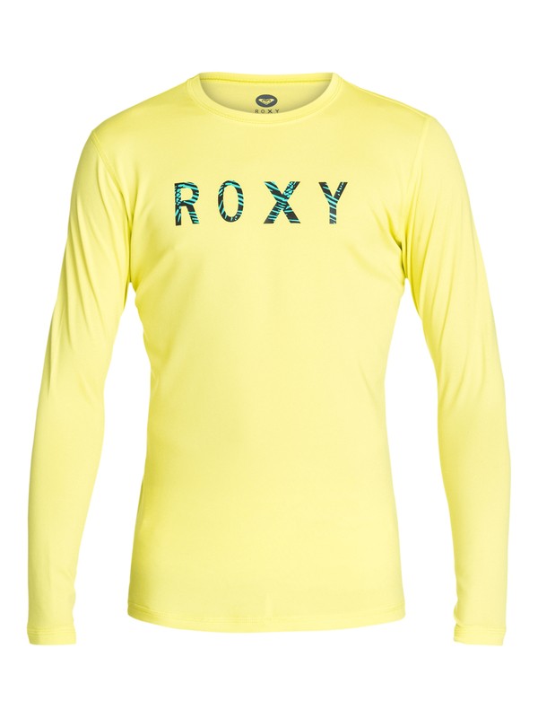 roxy, Palms Away - Long Sleeve Rash Vest, LIMEADE (gen0) 0 Palms Away - Long Sleeve Rash Vest ARGWR03012 Roxy