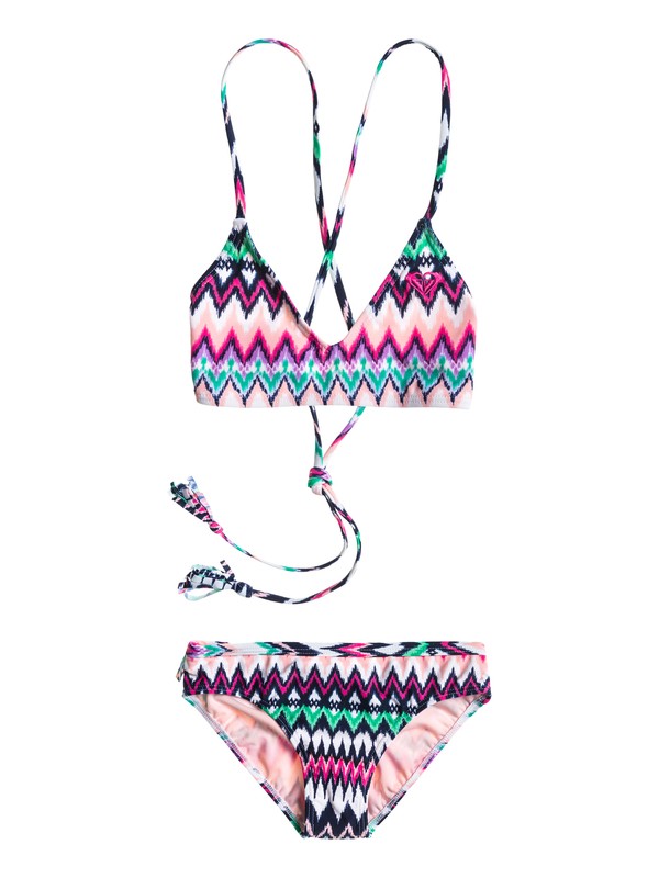 roxy, Girls 7-14 Criss Cross Swim Set, DREAM CATCHER PARADISE PINK (mlg6) 0 Girls 7-14 Criss Cross Swim Set ARGX203008 Roxy