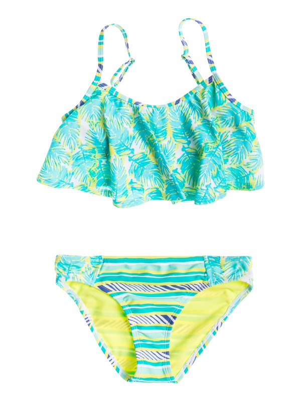 roxy, FLUTTER SET, PALM PALM TURQUOISE (blw6) 0 FLUTTER SET ARGX203045 Roxy