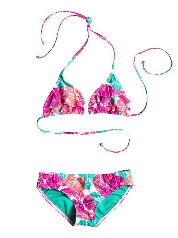 Basic Pant - Flutter Triangle Bikini Set ARGX203063 0 Basic Pant - Bikini ARGX203063 Roxy