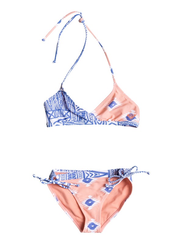 Basic Tie Side - Cross-Over Tri Bikini Set ARGX203064 0 Basic Tie Side - Cross-Over Tri Bikini Set ARGX203064 Roxy