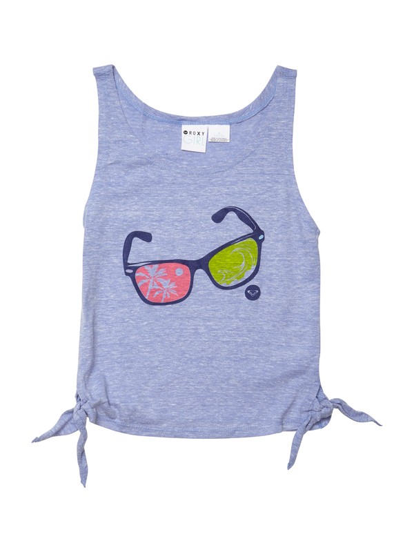roxy, Girls 7-14 Shades Tank, CORN FLOWER (pnd0) 0 Girls 7-14 Shades Tank ARGZT00232 Roxy