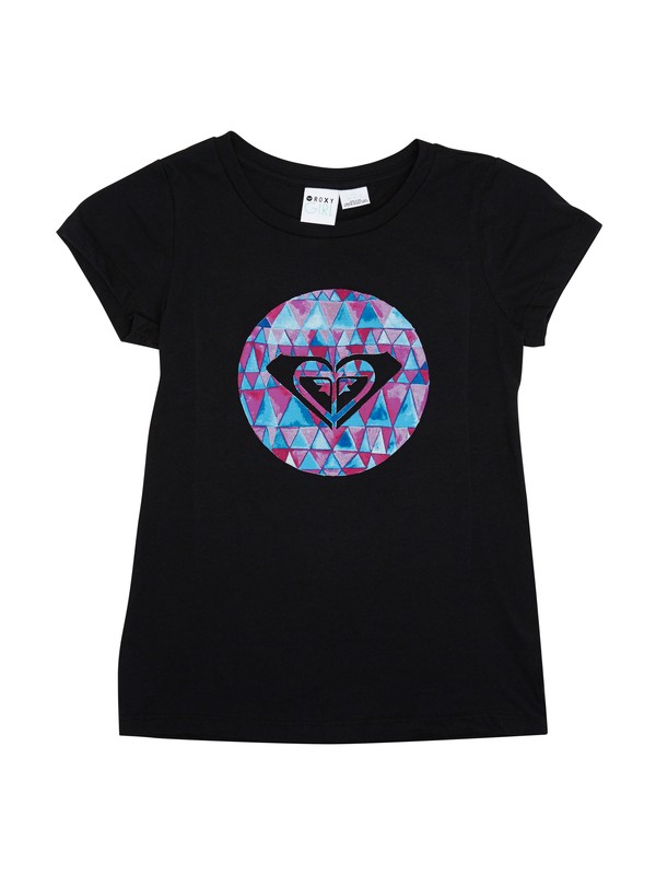 roxy, Girls 7-14 Kaleidescope Tee, TRUE BLACK (kvj0) 0 Girls 7-14 Kaleidescope Tee ARGZT00275 Roxy