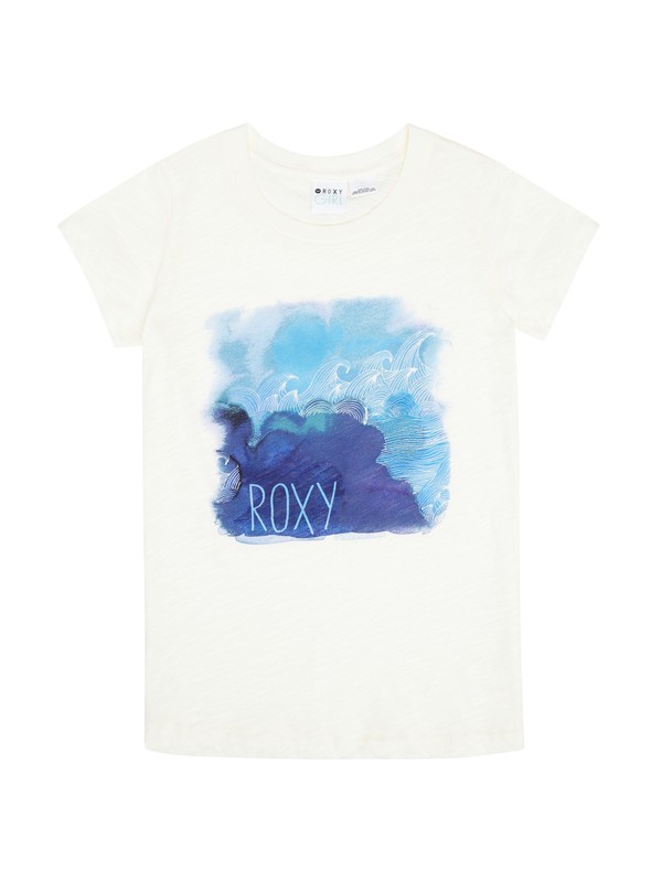 roxy, Girls 7-14 Ocean Floor Tee, SEA SPRAY (wbs0) 0 Girls 7-14 Ocean Floor Tee ARGZT00286 Roxy
