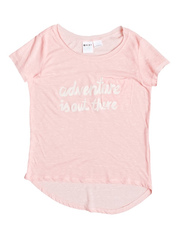 roxy, Girls 7-14 Adventure Tee, CANDY FLOSS (mfe0) 0 Girls 7-14 Adventure Tee ARGZT03017 Roxy