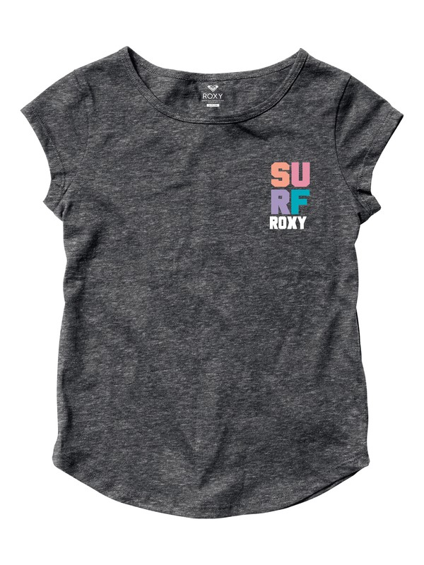 4 SQUARE SURF RG FASHION CREW ARGZT03167 0 Girls 7-14 4 Square Surf Cap Sleeve Tee ARGZT03167 Roxy