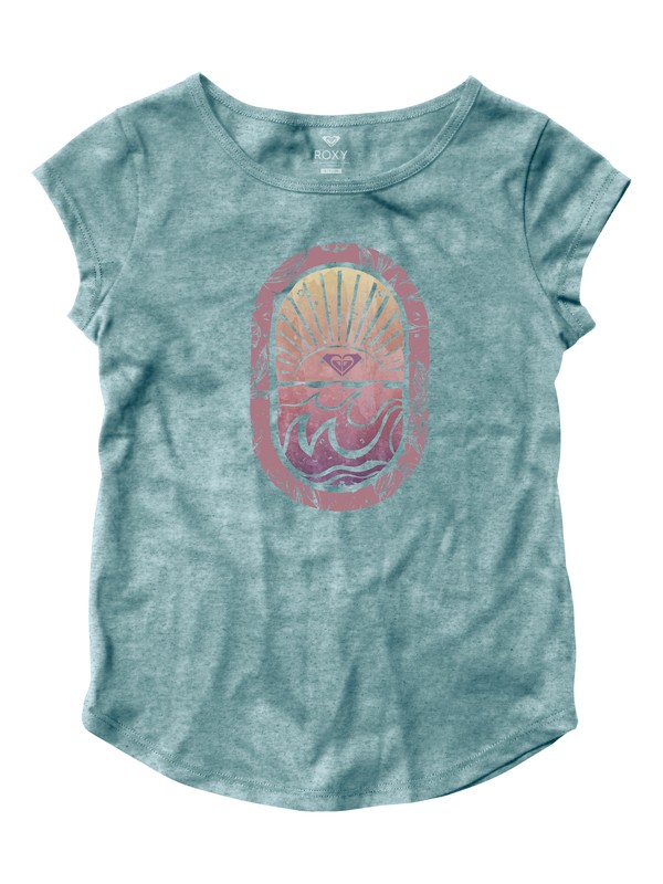 roxy, Girls 7-14 Under Water Tee, LATIGO BAY (blr0) 0 Girls 7-14 Under Water Tee ARGZT03180 Roxy