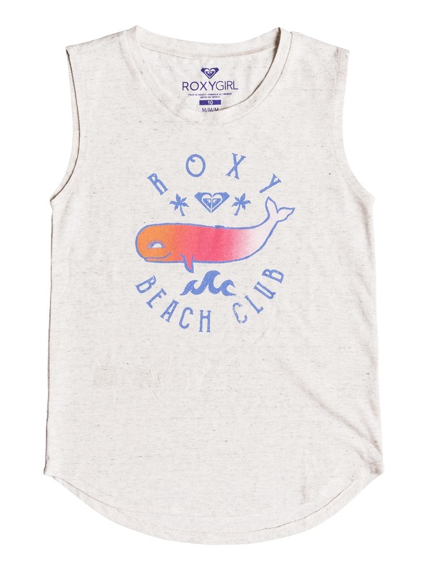 roxy, ROXY BEACH CLUB MUSCLE TANK, SEA SPRAY (wbs0) 0 ROXY BEACH CLUB MUSCLE TANK ARGZT03190 Roxy