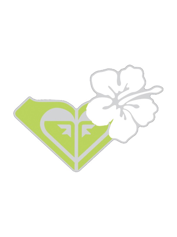 roxy, Lets Luau Sticker, LIME ICE (gha0) 0 Lets Luau Sticker ARJAA00049 Roxy