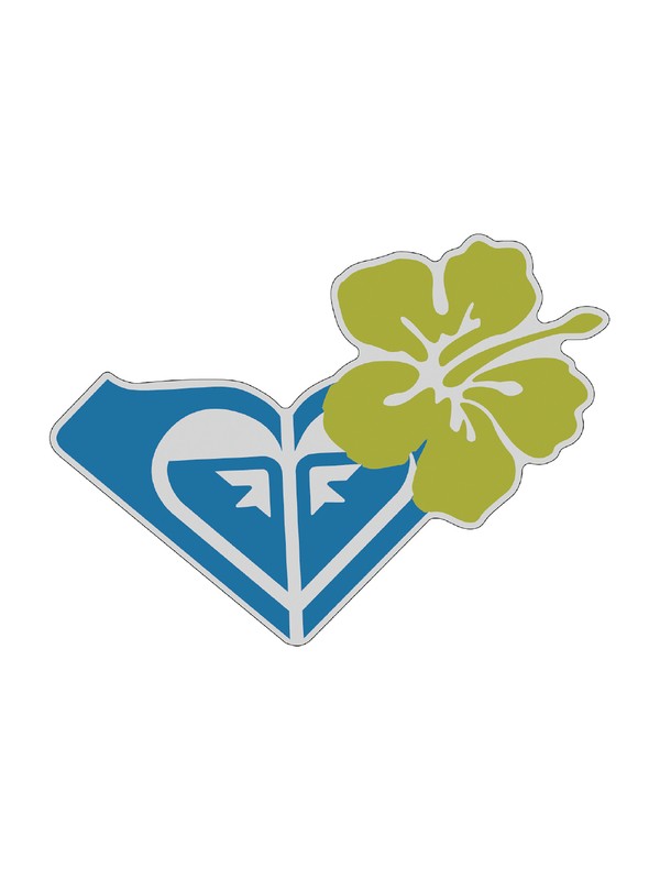 roxy, Its A Luau Sticker, MEDITERRANEAN BLUE (bqe0) 0 Its A Luau Sticker ARJAA03011 Roxy