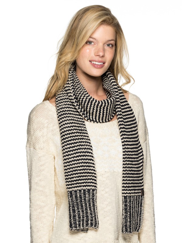 roxy, Toasty Scarf, TRUE BLACK (kvj0) 0 Toasty Scarf ARJAA03043 Roxy