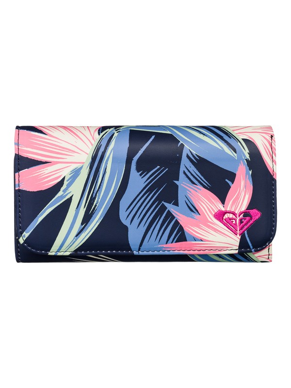 My Long Eyes - Printed Faux Leather Wallet ARJAA03059 0 My Long Eyes ARJAA03059 Roxy