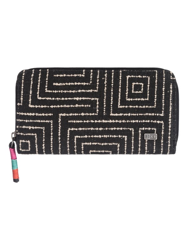 roxy, Sun Child Wallet, TRUE BLACK (kvj0) 0 Sun Child Wallet ARJAA03093 Roxy