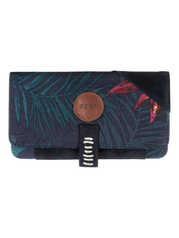 Beach Grounded - Vegan-Suede Bi-Fold Wallet ARJAA03128 0 Beach Grounded - Vegan-Suede Bi-Fold Wallet ARJAA03128 Roxy