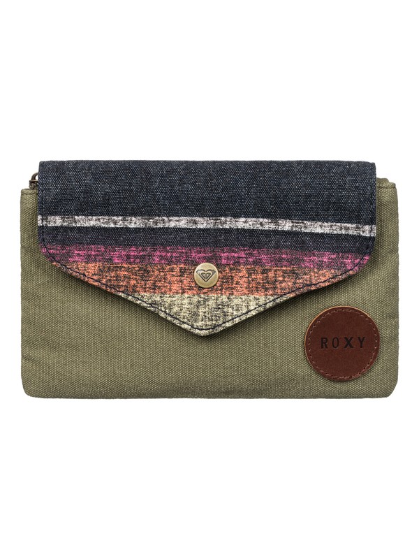 roxy, Cook Out Wallet, MILITARY OLIVE (cqw0) 0 Cook Out Wallet ARJAA03147 Roxy