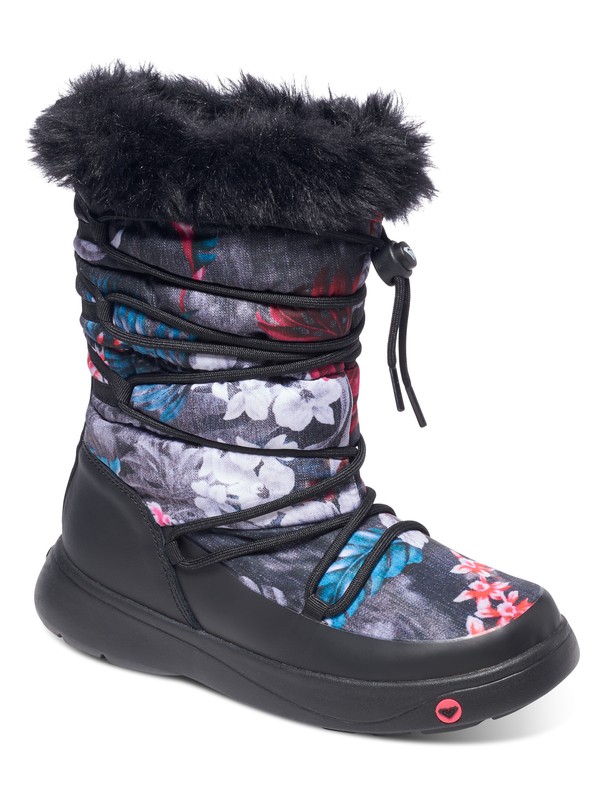 roxy, Summit - Snow Boots, BLACK PRINT (bpt) 0 Summit - Snow Boots ARJB500006 Roxy