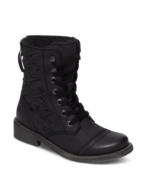 roxy, Croswell Lace-Up Boots, BLACK (blk) 0 Croswell Lace-Up Boots ARJB700266 Roxy