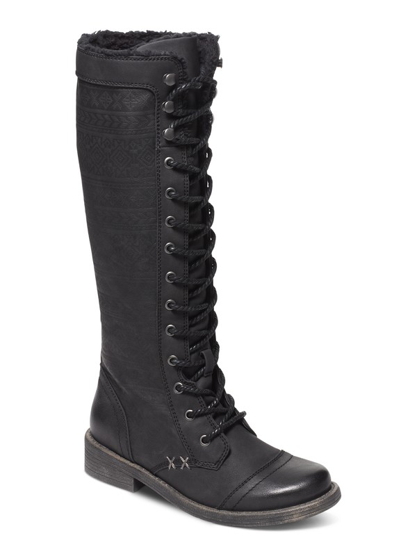 roxy, Breckenridge Lace-Up Boot, BLACK (blk) 0 Breckenridge Lace-Up Boot ARJB700269 Roxy