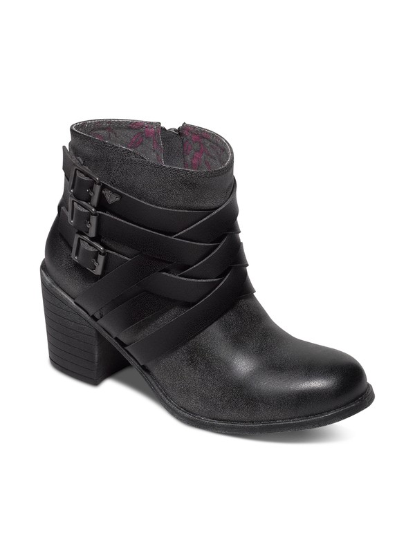 roxy, Zion Heeled Ankle Boots, BLACK (blk) 0 Zion Heeled Ankle Boots ARJB700308 Roxy