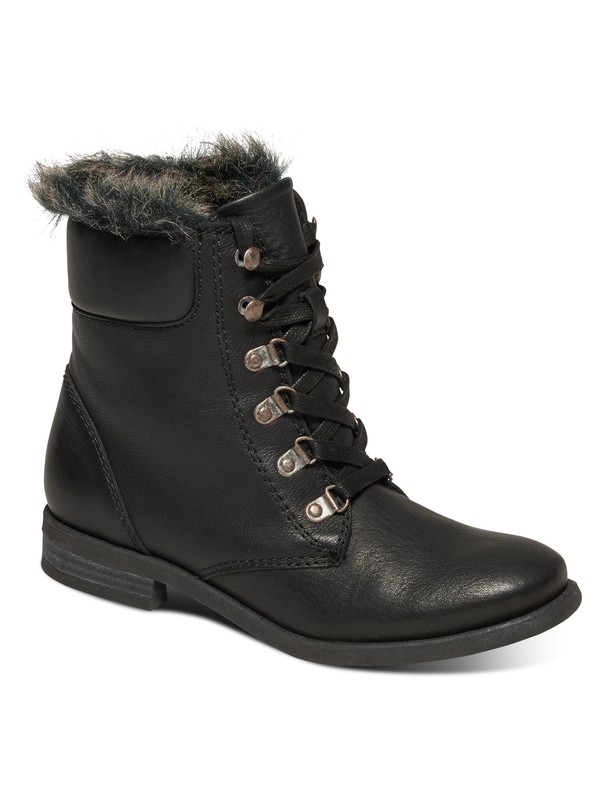 roxy, Bromley - Lace-Up Boots, BLACK (blk) 0 Bromley - Lace-Up Boots ARJB700371 Roxy