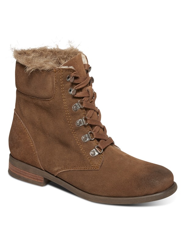 roxy, Bromley - Botas Con Cordones, TAN (tan) 0 Bromley - Botas Con Cordones Beige ARJB700371 Roxy