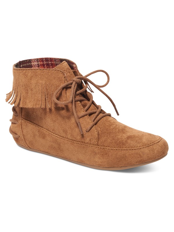 roxy, Kenna Lace-Up Suede Ankle Boots, BROWN (brn) 0 Kenna Lace-Up Suede Ankle Boots ARJB700390 Roxy