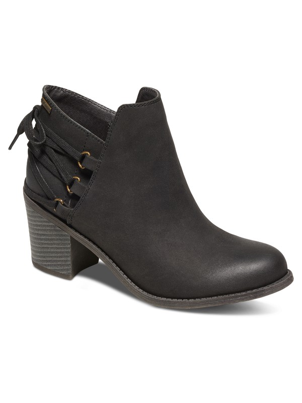 roxy, Dulce Heeled Ankle Boots, BLACK (blk) 0 Dulce Heeled Ankle Boots ARJB700394 Roxy