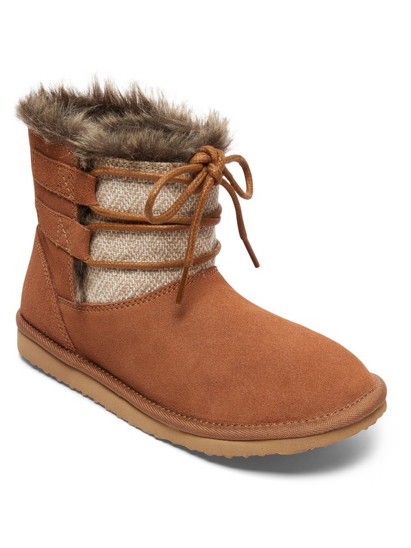 roxy, Tara - Suede Boots for Women, BROWN (brn) 0 Tara - Suede Boots for Women Brown ARJB700554 Roxy
