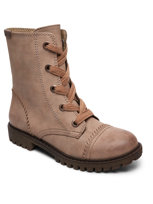 roxy, Addie LaceUp Boots, TAUPE (tau) 0 Addie LaceUp Boots ARJB700587 Roxy