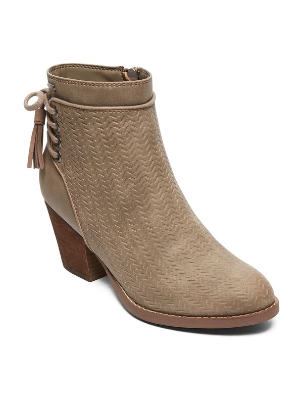 roxy, Devon Ankle Boots, CHARCOAL (chr) 0 Devon Ankle Boots Black ARJB700591 Roxy