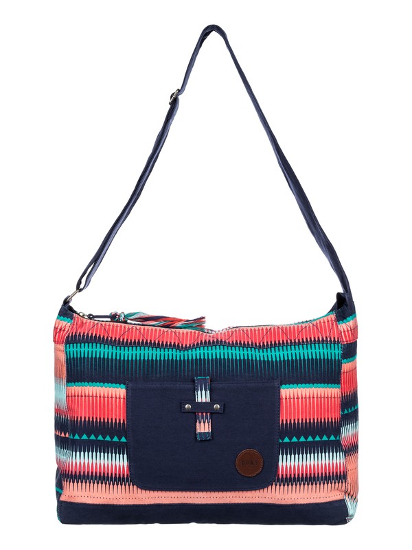 roxy, Over The Sand Shoulder Bag, PEACOAT (btn0) 0 Over The Sand Shoulder Bag ARJBA03044 Roxy