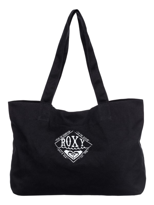 roxy, Wave Bound Tote Bag, TRUE BLACK (kvj0) 0 Wave Bound Tote Bag ARJBA03046 Roxy