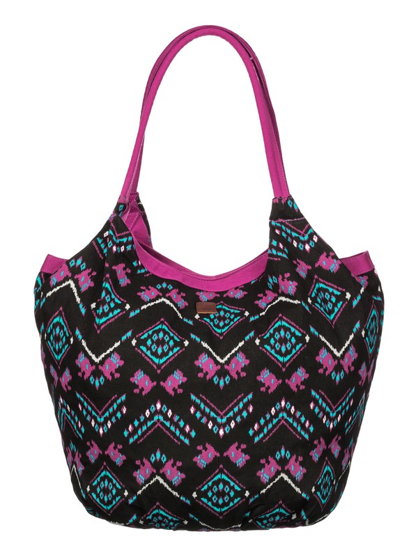 roxy, Total Heat Wave Beach Tote, TRAVELING GYPSY COMBO JADE (bmd6) 0 Total Heat Wave Beach Tote ARJBA03055 Roxy