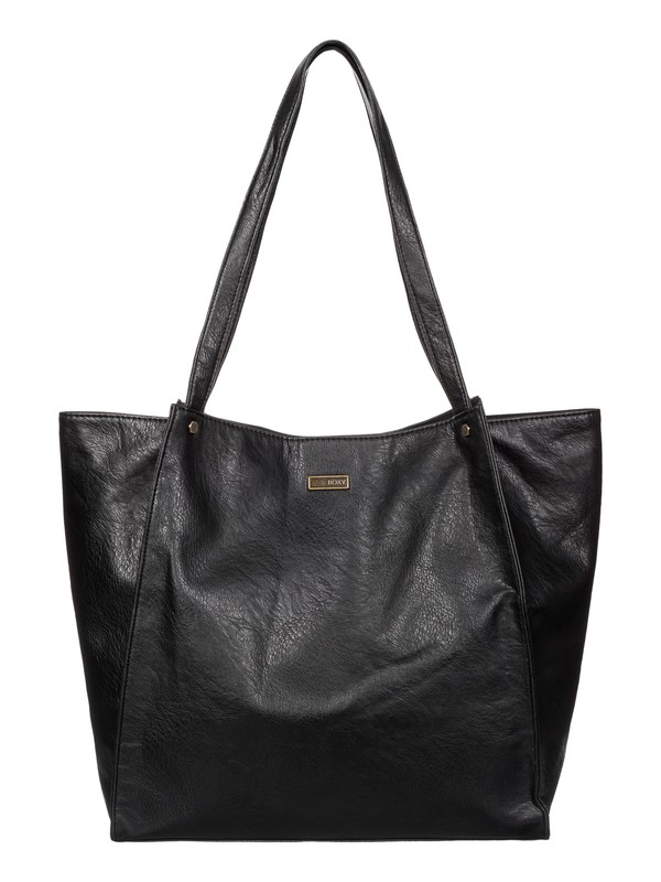 roxy, Hold Please Tote Bag, TRUE BLACK (kvj0) 0 Hold Please Tote Bag ARJBA03077 Roxy