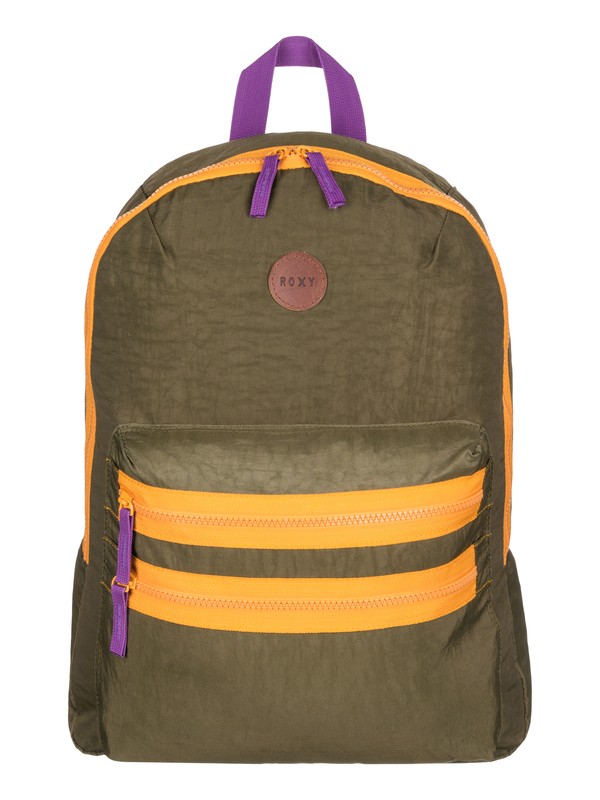 roxy, Discovery Backpack, MILITARY OLIVE (cqw0) 0 Discovery Backpack ARJBP03124 Roxy