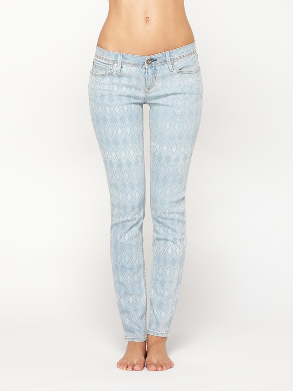 roxy, Sunburner Tonal Jeans, FADED GLORY DISCHARGE PATTERN (bqm6) 0 Sunburner Tonal Jeans ARJDP00007 Roxy