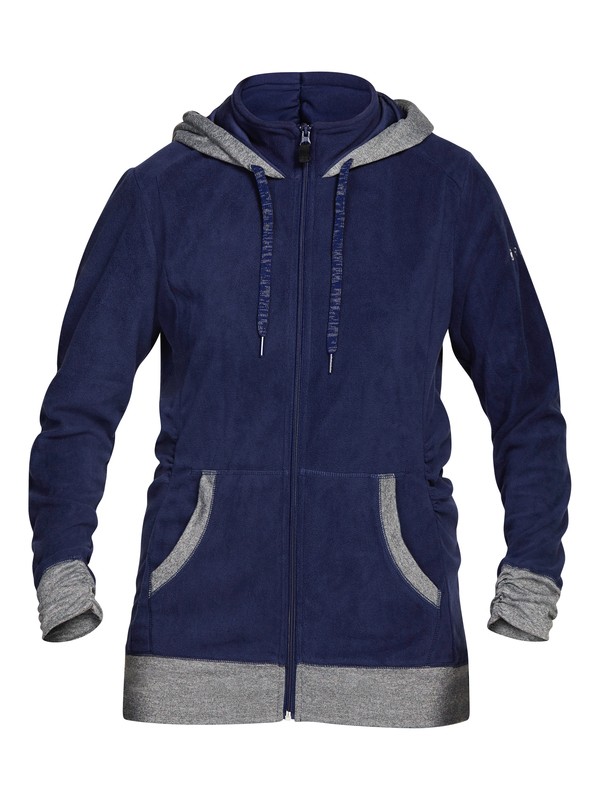 roxy, Cozy Up Hoodie, PEACOAT (btn0) 0 Cozy Up Hoodie ARJFT00506 Roxy