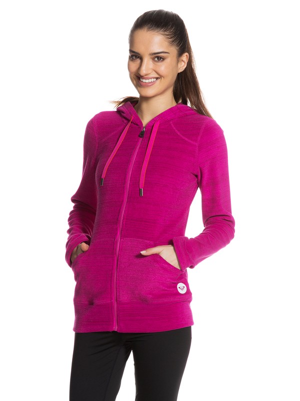 roxy, Beachcomber Hoodie, BRIGHT BERRY HEATHER (mmwh) 0 Beachcomber Hoodie ARJFT03002 Roxy