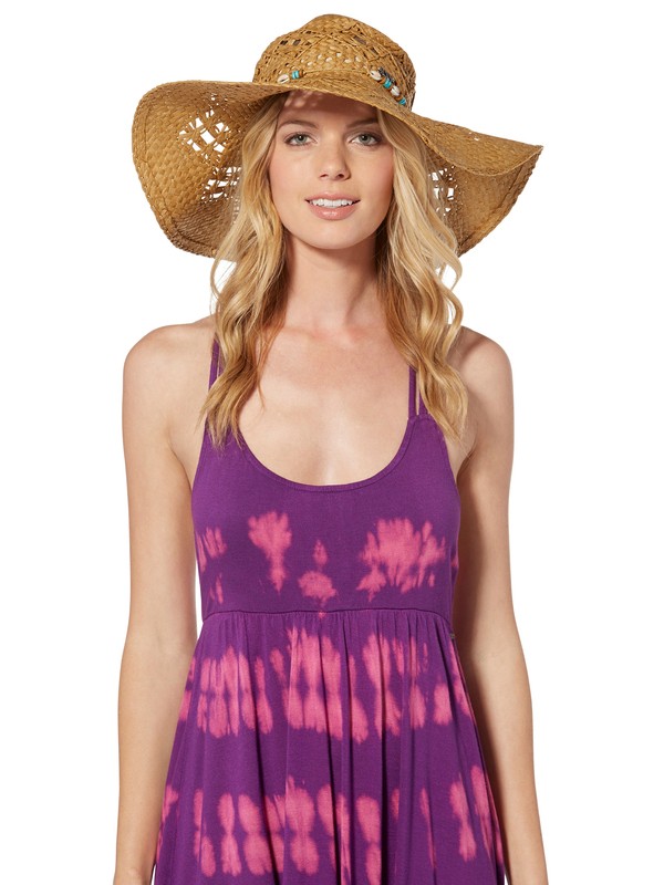 roxy, Shady Days Hat, STONE (sez0) 0 Shady Days Hat ARJHA00045 Roxy